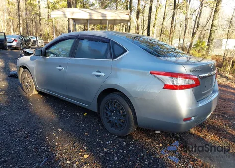 2013 Nissan Sentra S z USA, uszkodzony, nr VIN 3N1AB7AP7DL772123
